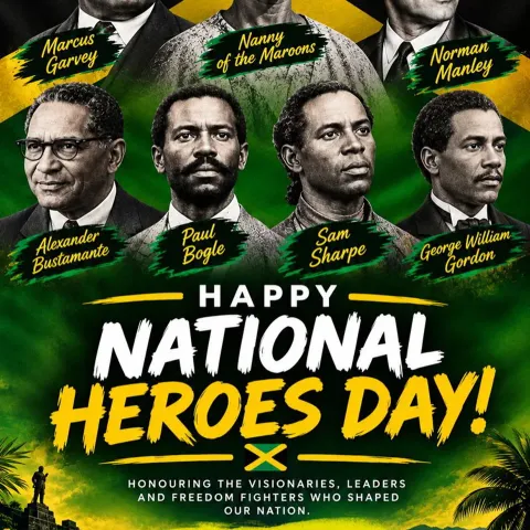 Happy heroes day from the Pinglinks family! 💛💚🖤🇯🇲 Today we honour the courage, sacrifice and vision of the seven National Heroes who help…